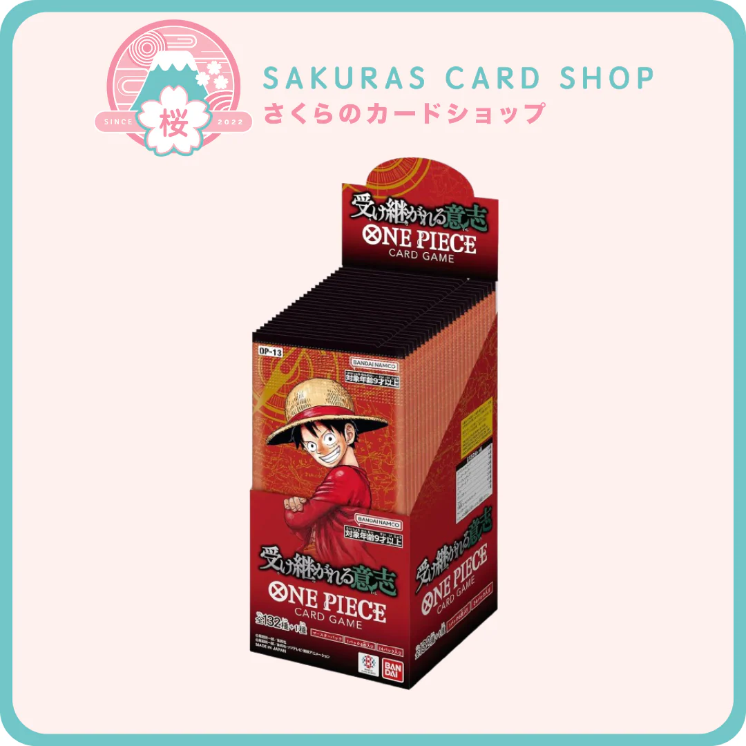 ONE PIECE Card Game Inherited Will OP-13 [JP]